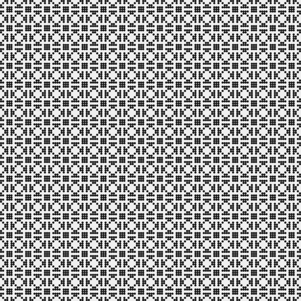 Streszczenie Cross Dots Pattern Tło Ilustracja Wektora — Wektor stockowy