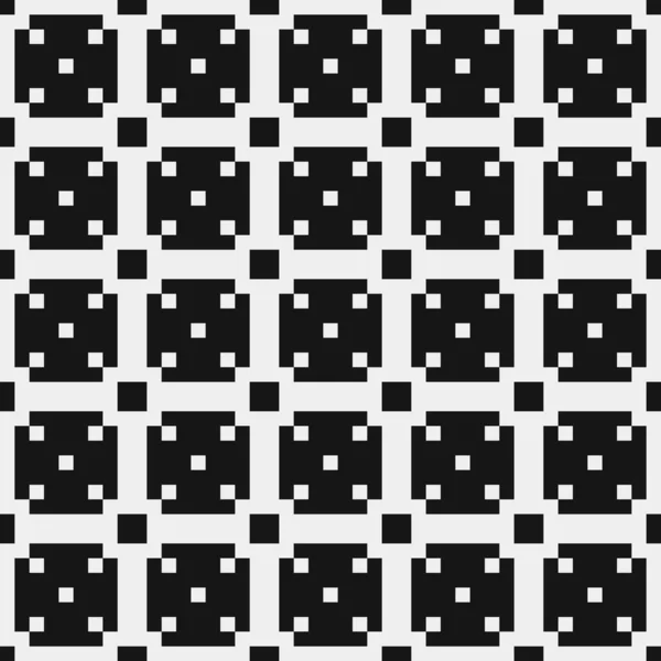 Абстрактний Геометричний Схрещений Чорно Білий Візерунок Векторні Ілюстрації — стоковий вектор