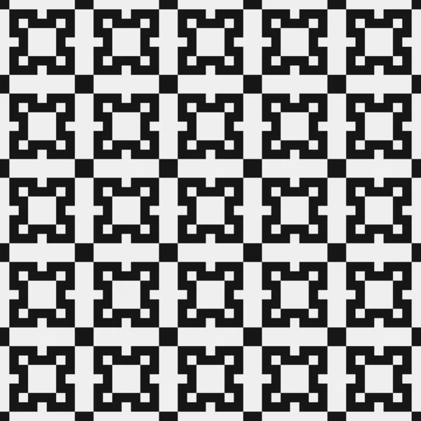 Abstrait Cross Pattern Dots Logo Illustration Générative Art Numérique — Image vectorielle