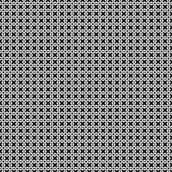 Patrón Sin Costuras Formas Geométricas Blanco Negro — Archivo Imágenes Vectoriales