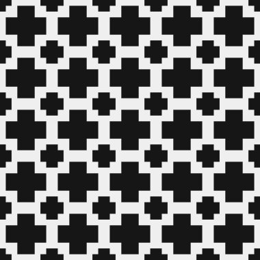 Soyut Geometrik Çapraz Desen, vektör çizimi 