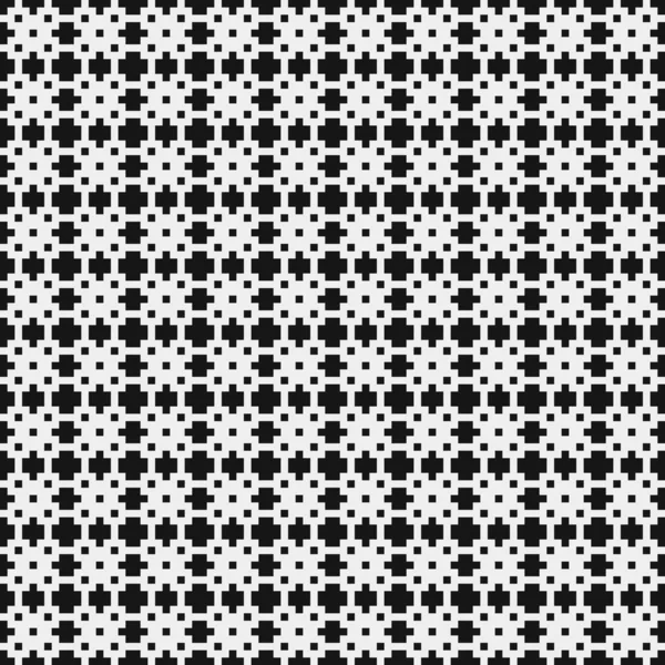 Motif Abstrait Géométrique Noir Blanc Illustration Vectorielle — Image vectorielle