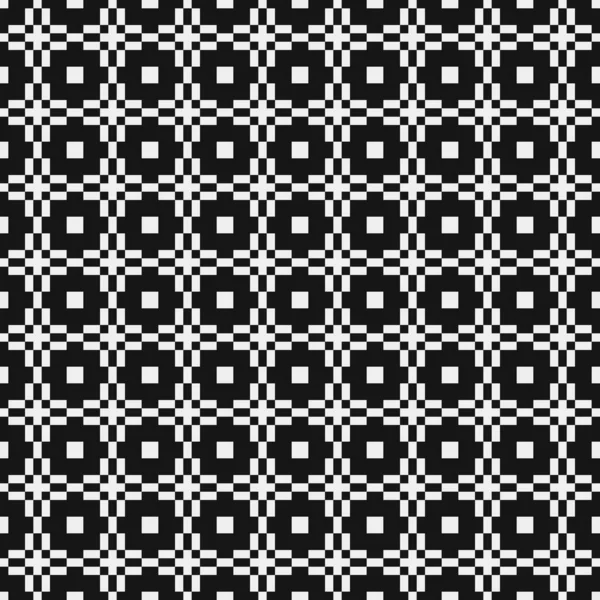 Motif Abstrait Géométrique Noir Blanc Illustration Vectorielle — Image vectorielle