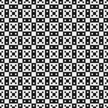 Soyut Geometrik Çapraz Desen, vektör çizimi 