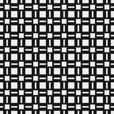 soyut geometrik siyah beyaz desen, vektör illüstrasyonu  