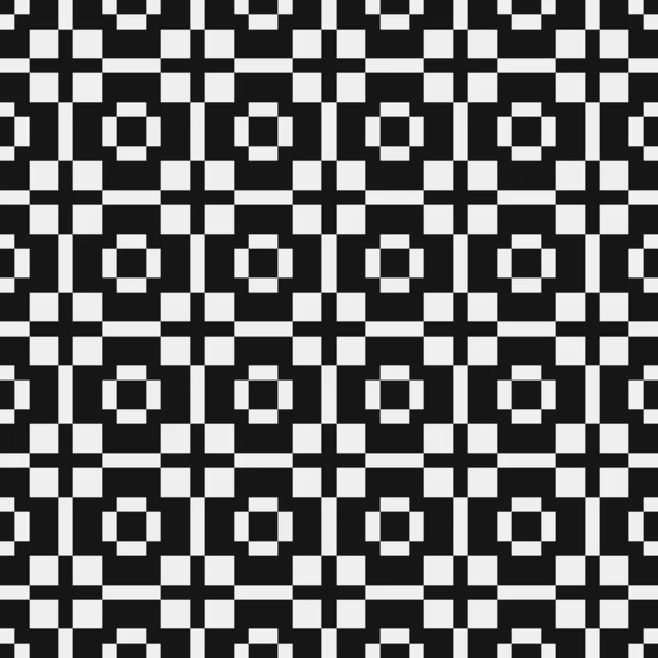Αφηρημένο Γεωμετρικό Μαύρο Και Άσπρο Μοτίβο Διανυσματική Απεικόνιση — Διανυσματικό Αρχείο