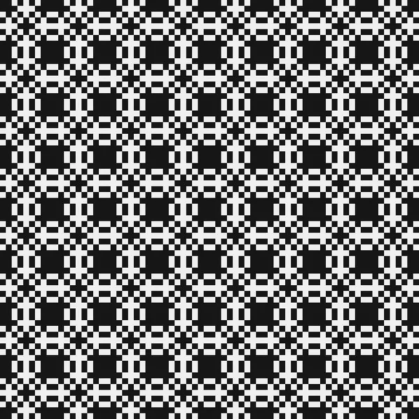 抽象的な幾何学的黒と白のパターン — ストックベクタ