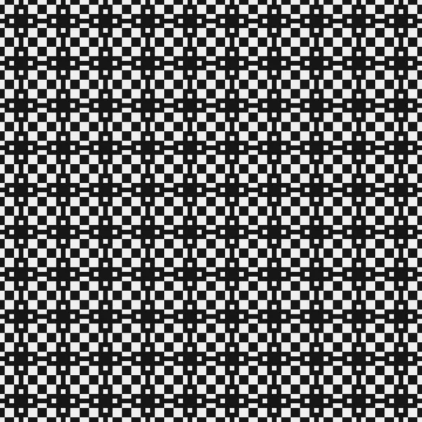 Elvont Geometriai Fekete Fehér Minta Vektor Illusztráció — Stock Vector