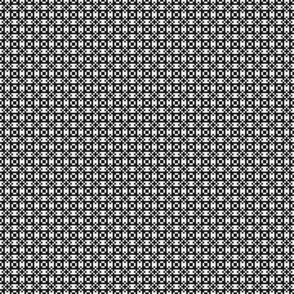 Motif Abstrait Géométrique Noir Blanc Illustration Vectorielle — Image vectorielle