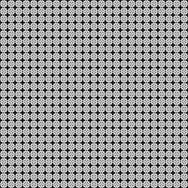 抽象的な幾何学的黒と白のパターン — ストックベクタ