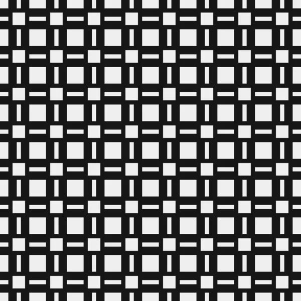 Patrón Abstracto Geométrico Blanco Negro Ilustración Vectorial — Archivo Imágenes Vectoriales