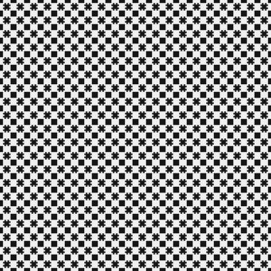 soyut geometrik siyah beyaz desen, vektör illüstrasyonu  