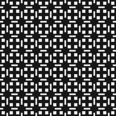 soyut geometrik siyah beyaz desen, vektör illüstrasyonu 