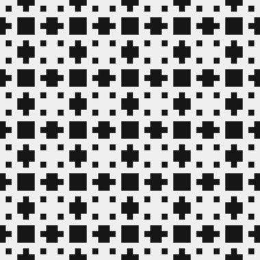 Soyut Geometrik Çapraz Desen, vektör çizimi 