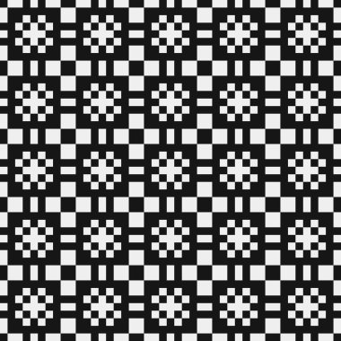 Soyut Geometrik Çapraz Desen, vektör çizimi 