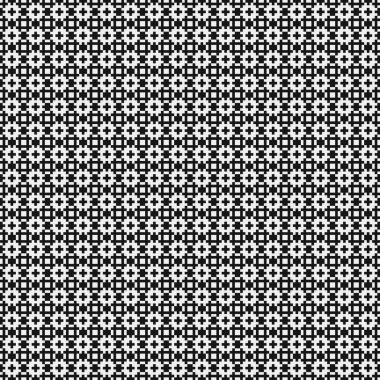 Soyut Geometrik Çapraz Desen, vektör çizimi 