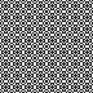 Soyut Geometrik Çapraz Desen, vektör çizimi 