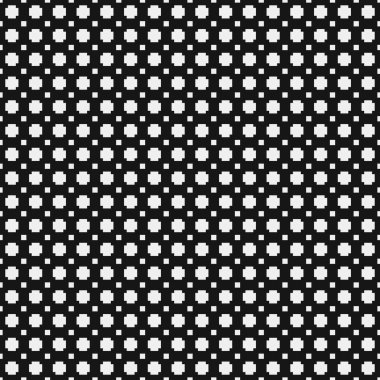 soyut geometrik siyah beyaz desen, vektör illüstrasyonu  