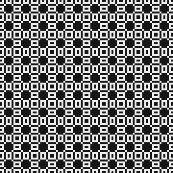 Motif Abstrait Géométrique Noir Blanc Illustration Vectorielle — Image vectorielle