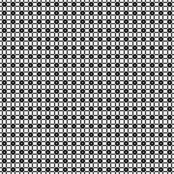 Patrón Abstracto Geométrico Blanco Negro Ilustración Vectorial — Vector de stock