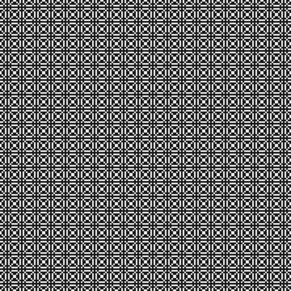 Patrón Abstracto Geométrico Blanco Negro Ilustración Vectorial — Archivo Imágenes Vectoriales