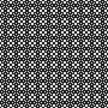 soyut geometrik siyah beyaz desen, vektör illüstrasyonu 