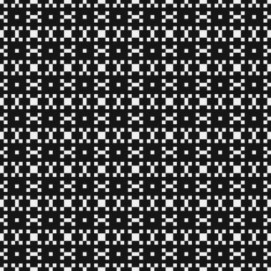 soyut geometrik siyah beyaz desen, vektör illüstrasyonu 