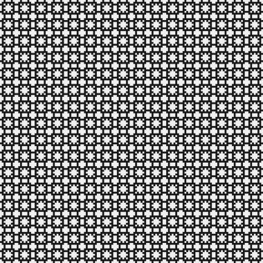 soyut geometrik siyah beyaz desen, vektör illüstrasyonu 