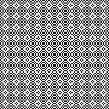 Soyut çapraz desenli logo üretken hesaplama sanatı çizimi