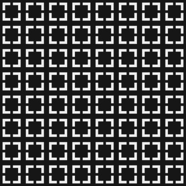 soyut geometrik siyah beyaz desen, vektör illüstrasyonu 