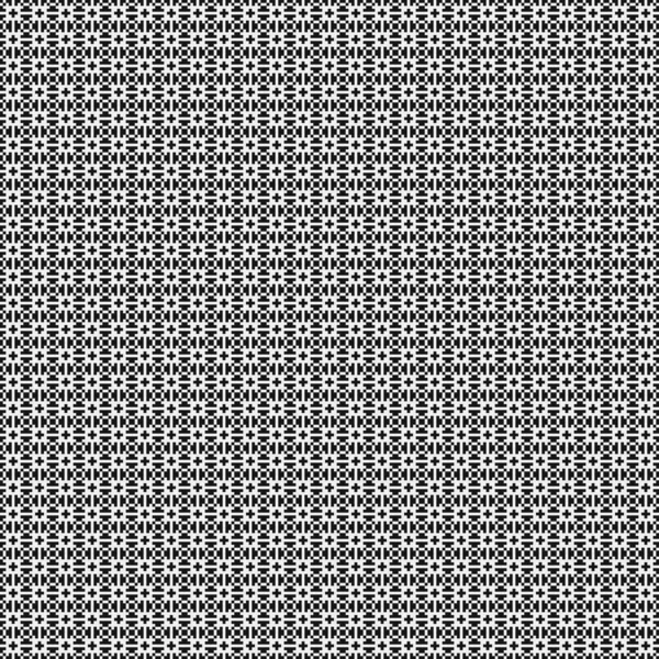 Motif Abstrait Géométrique Noir Blanc Illustration Vectorielle — Image vectorielle