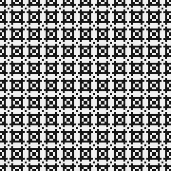 Motif Abstrait Géométrique Noir Blanc Illustration Vectorielle — Image vectorielle