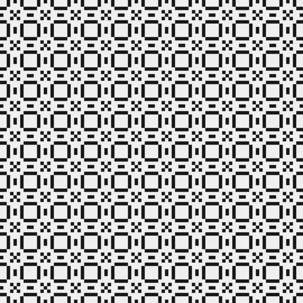 Абстрактний Геометричний Чорно Білий Візерунок Векторні Ілюстрації — стоковий вектор