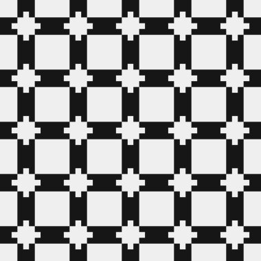 Soyut Geometrik Çapraz Desen, vektör çizimi 