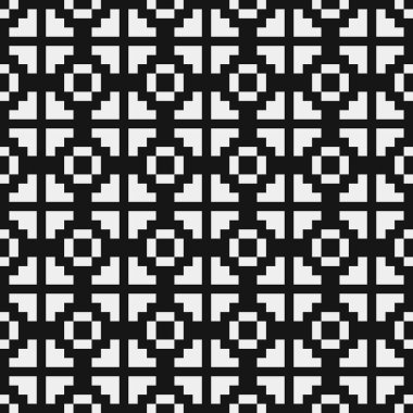 Soyut Geometrik Çapraz Desen, vektör çizimi 