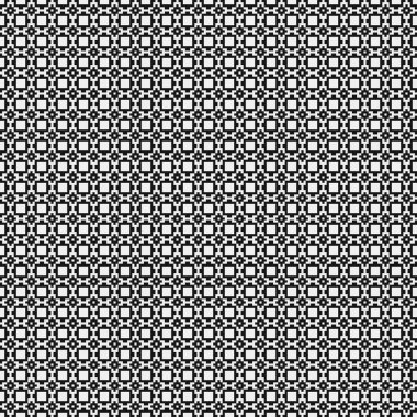 soyut geometrik siyah beyaz desen, vektör illüstrasyonu  