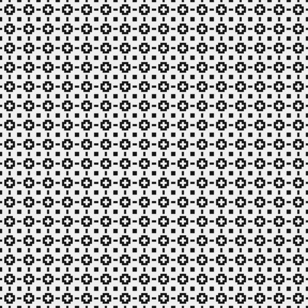 Astratto Croce Pattern Dots Logo Arte Computazionale Generativa Illustrazione — Vettoriale Stock