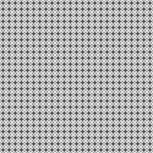 Abstraktes Geometrisches Schwarz Weiß Muster Vektorillustration — Stockvektor