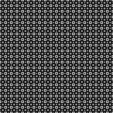 soyut geometrik siyah beyaz desen, vektör illüstrasyonu 