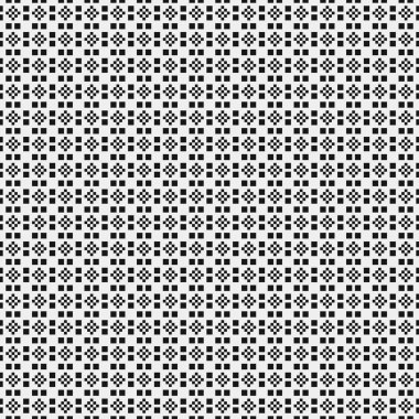 soyut geometrik siyah beyaz desen, vektör illüstrasyonu 