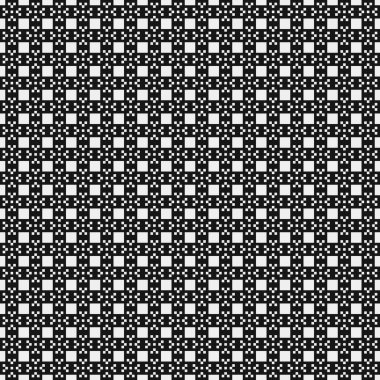 soyut geometrik siyah beyaz desen, vektör illüstrasyonu 