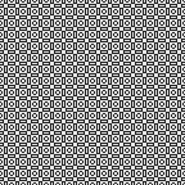 soyut geometrik siyah beyaz desen, vektör illüstrasyonu 