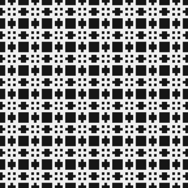 Soyut Çapraz Noktalar Şablonu, arka plan. Vektör illüstrasyonu   