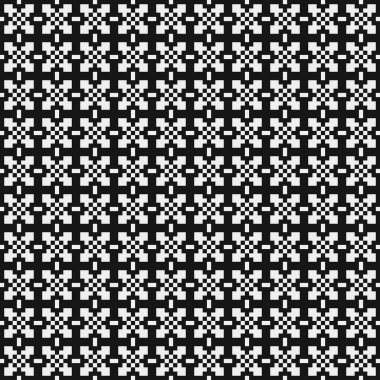 Soyut Çapraz Noktalar Şablonu, arka plan. Vektör illüstrasyonu   