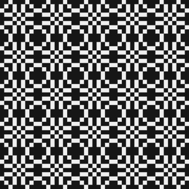 Soyut Çapraz Noktalar Şablonu, arka plan. Vektör illüstrasyonu   