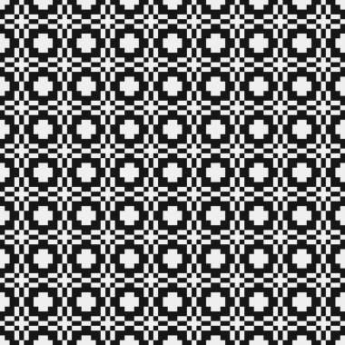 Soyut Çapraz Noktalar Şablonu, arka plan. Vektör illüstrasyonu   