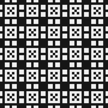 Soyut Çapraz Noktalar Şablonu, arka plan. Vektör illüstrasyonu   