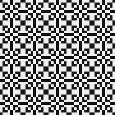 Soyut Çapraz Noktalar Şablonu, arka plan. Vektör illüstrasyonu   