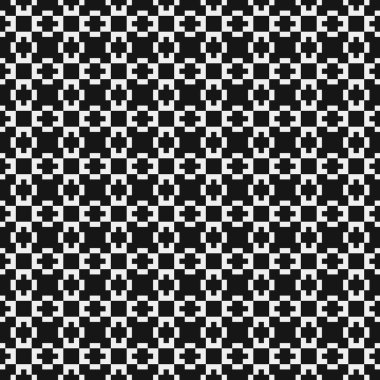 Soyut Çapraz Noktalar Şablonu, arka plan. Vektör illüstrasyonu   