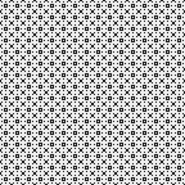 Abstract Geometric Black White Pattern Vector Illustration — Stock Vector